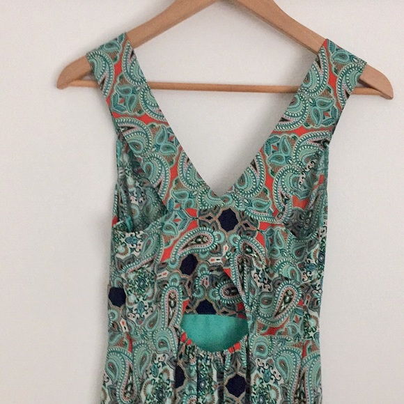 Maeve Paisley Maxi Dress - Picture 6 of 8